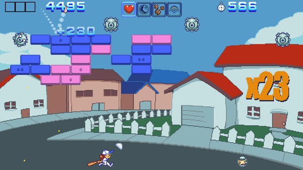 Скриншот из Aliens Go Home Run