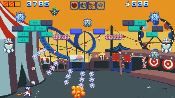 Скриншот из Aliens Go Home Run