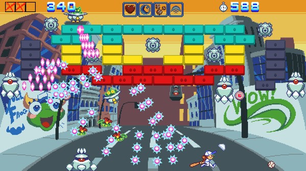 Скриншот из Aliens Go Home Run