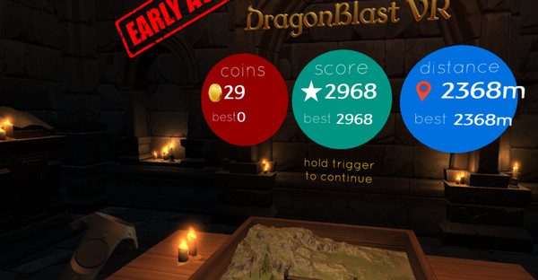 Скриншот из DragonBlast VR