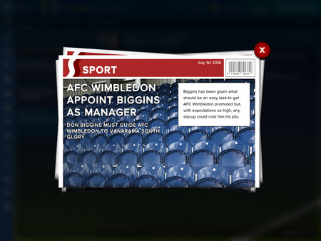 скриншот Football Manager Touch 2017 Starting from the Bottom Challenge 1