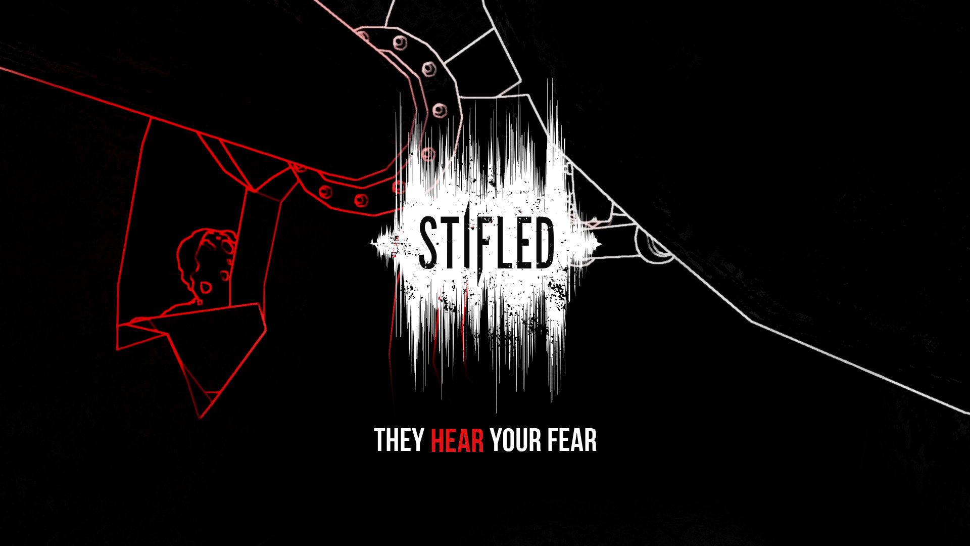 Stifled, a horror game based around sound location.