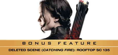The Hunger Games: Catching Fire: Deleted Scene: Roof Top Sc. 135 cover art