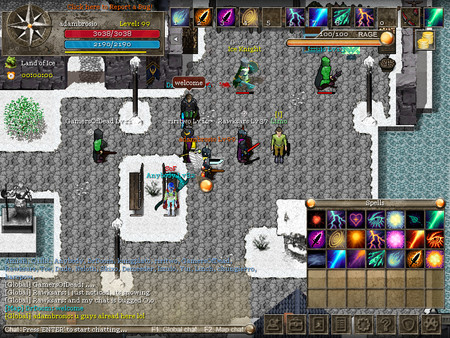 Orake 2D MMORPG game for windows Pc 1