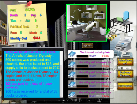 Скриншот из Publisher Tycoon