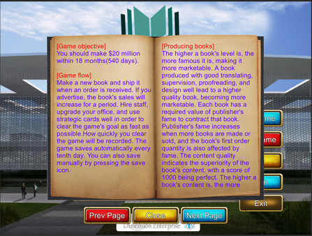 Скриншот из Publisher Tycoon