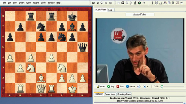 Скриншот из Fritz 14: Chessbase Power Play Tutorial v1 by Daniel King - Mating Patterns