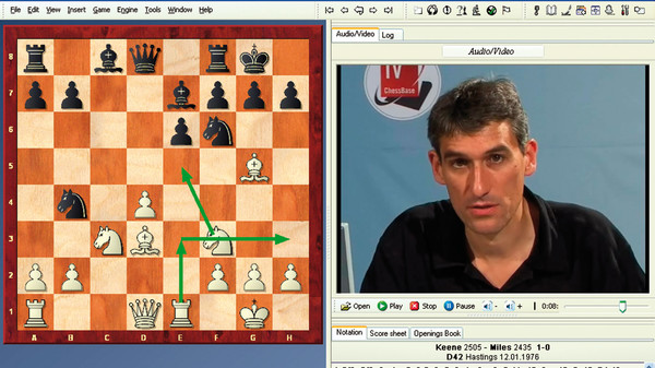 Скриншот из Fritz 14: Chessbase Power Play Tutorial v1 by Daniel King - Mating Patterns