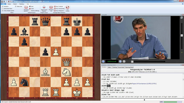 Скриншот из Fritz 14: Chessbase Power Play Tutorial v1 by Daniel King - Mating Patterns