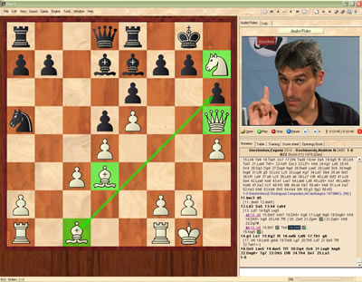 Скриншот из Fritz 14: Chessbase Power Play Tutorial v2 by Daniel King - Attacking the King