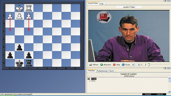 Скриншот из Fritz 14: Chessbase Power Play Tutorial v3 by Daniel King - Pawn Storm