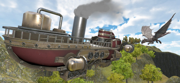 Dragon Skies VR game for Linux 1