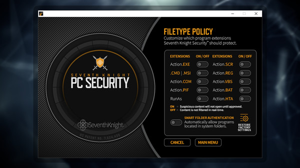 Seventh Knight PC Security + Gaming Accelerator 2 minimum requirements