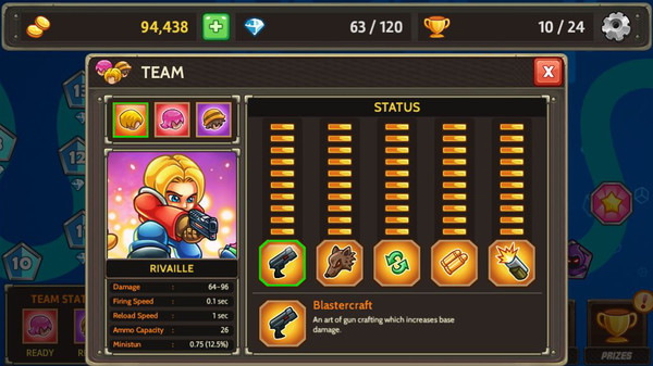 Zombo Buster Rising game for Linux 1