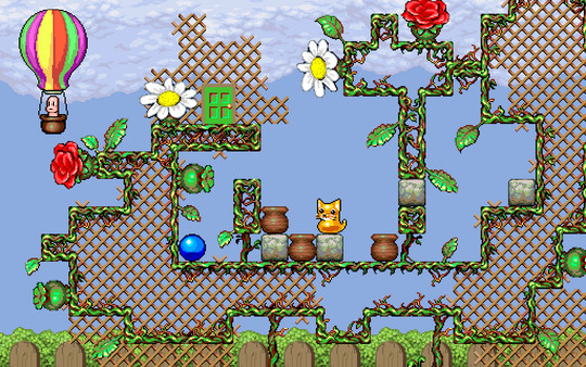 Скриншот из Kitty Kitty Boing Boing: the Happy Adventure in Puzzle Garden!