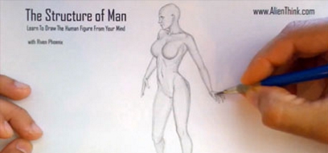 Complete Figure Drawing Course HD: 03 - Figure Sketching Process - Female Pose 3 cover art