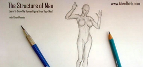 Complete Figure Drawing Course HD: 12 - Figure Sketching Process - Female Pose 12 cover art