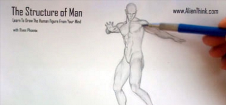 Complete Figure Drawing Course HD: 15 - Figure Sketching Process - Male Pose 15 cover art