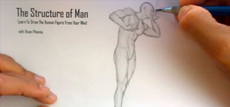 Complete Figure Drawing Course HD: 17 - Figure Sketching Process - Male Pose 17 cover art