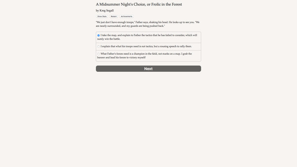 A Midsummer Night's Choice game for windows Pc 1