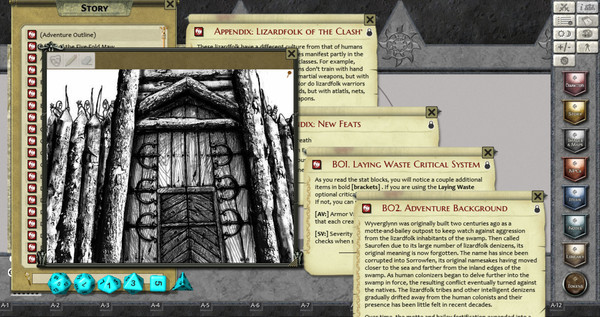 Скриншот из Fantasy Grounds - Fen of the Five-Fold Maw (PFRPG)
