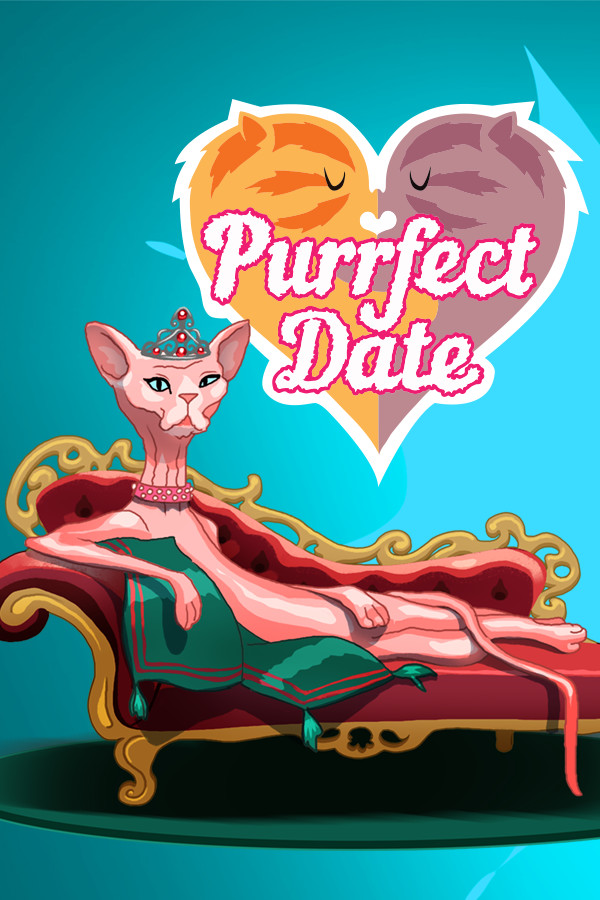 Steam portrait for Purrfect Date - Visual Novel/Dating Simulator.