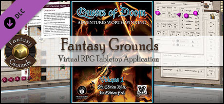 Fantasy Grounds - 5E: Quests of Doom cover art
