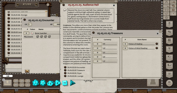 Скриншот из Fantasy Grounds - 5E: Quests of Doom
