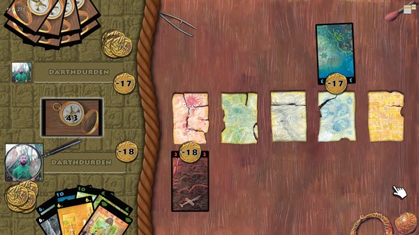 Lost Cities game for Linux 1