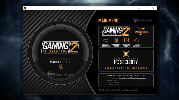 Gaming Accelerator 2for windows and Linux 1