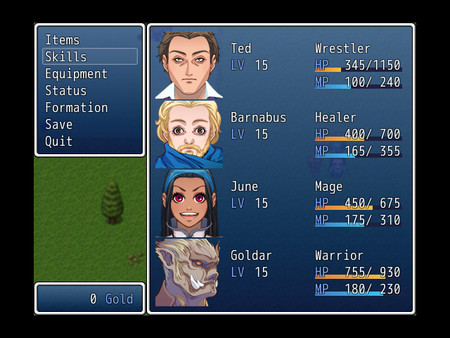 Скриншот из Final Warrior Quest