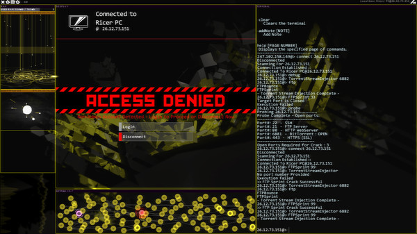Скриншот из Hacknet - Labyrinths