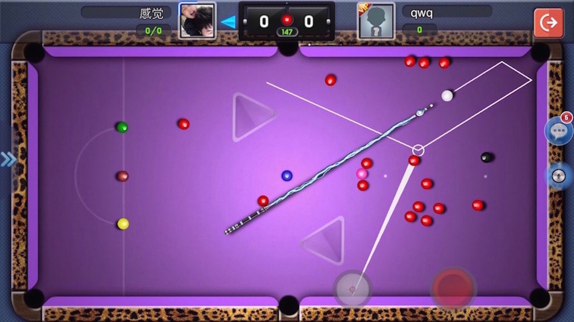 snooker game play online 2 player