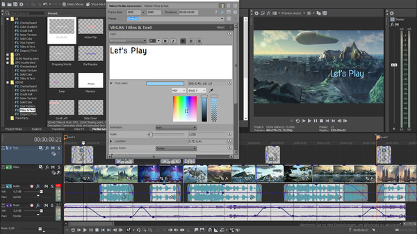 VEGAS Movie Studio 14 Platinum Steam Edition game for Linux 1