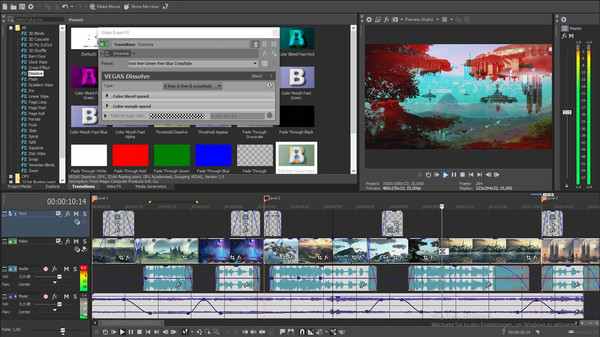 VEGAS Movie Studio 14 Platinum Steam Editionfor windows and Linux 1