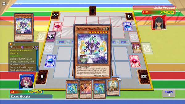 Скриншот из Yu-Gi-Oh! ARC-V Zuzu v. Julia