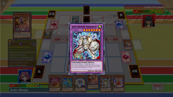 Скриншот из Yu-Gi-Oh! ARC-V Zuzu v. Julia