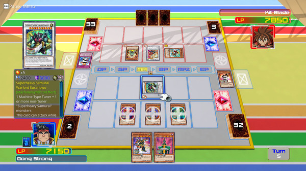 Скриншот из Yu-Gi-Oh! ARC-V Gong v. Kit