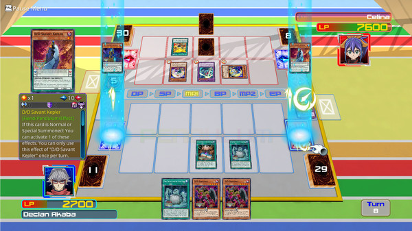 Скриншот из Yu-Gi-Oh! ARC-V: Declan vs Celina