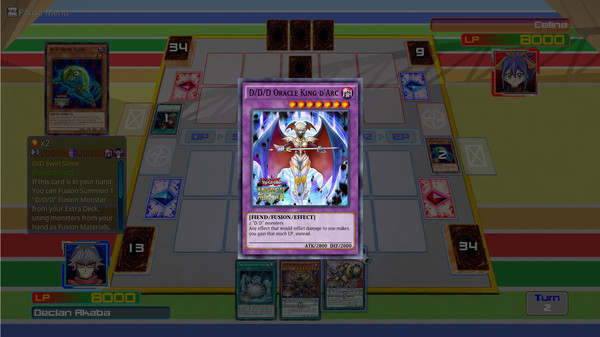 Скриншот из Yu-Gi-Oh! ARC-V: Declan vs Celina