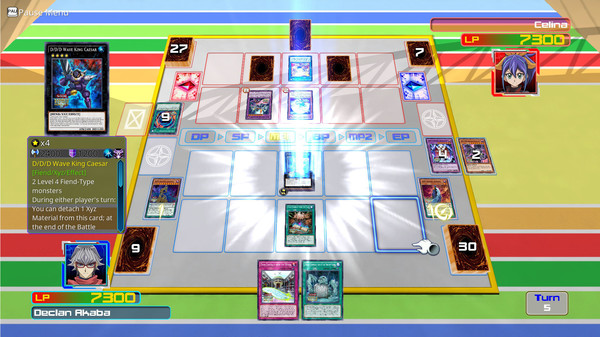 Скриншот из Yu-Gi-Oh! ARC-V: Declan vs Celina