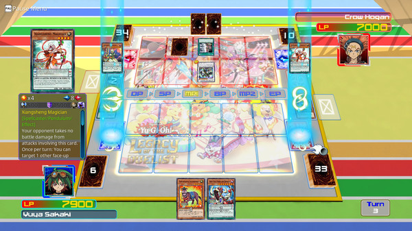 Скриншот из Yu-Gi-Oh! ARC-V: Yuya vs Crow