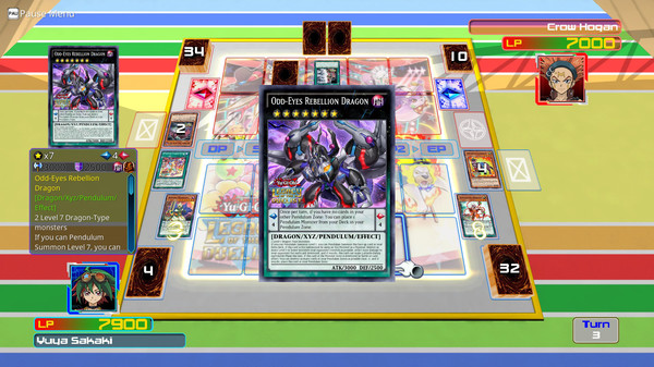 Скриншот из Yu-Gi-Oh! ARC-V: Yuya vs Crow