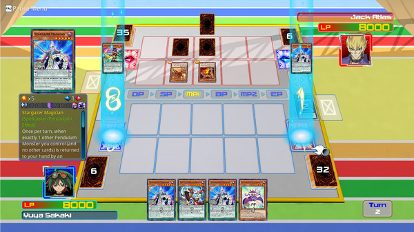 Скриншот из Yu-Gi-Oh! ARC-V: Jack Atlas vs Yuya