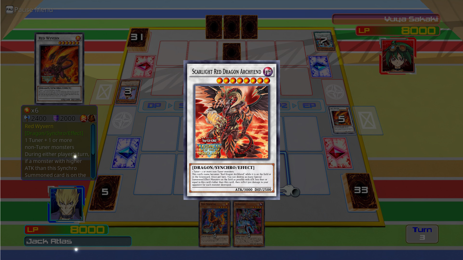 YuGiOh! ARCV Jack Atlas vs Yuya on Steam