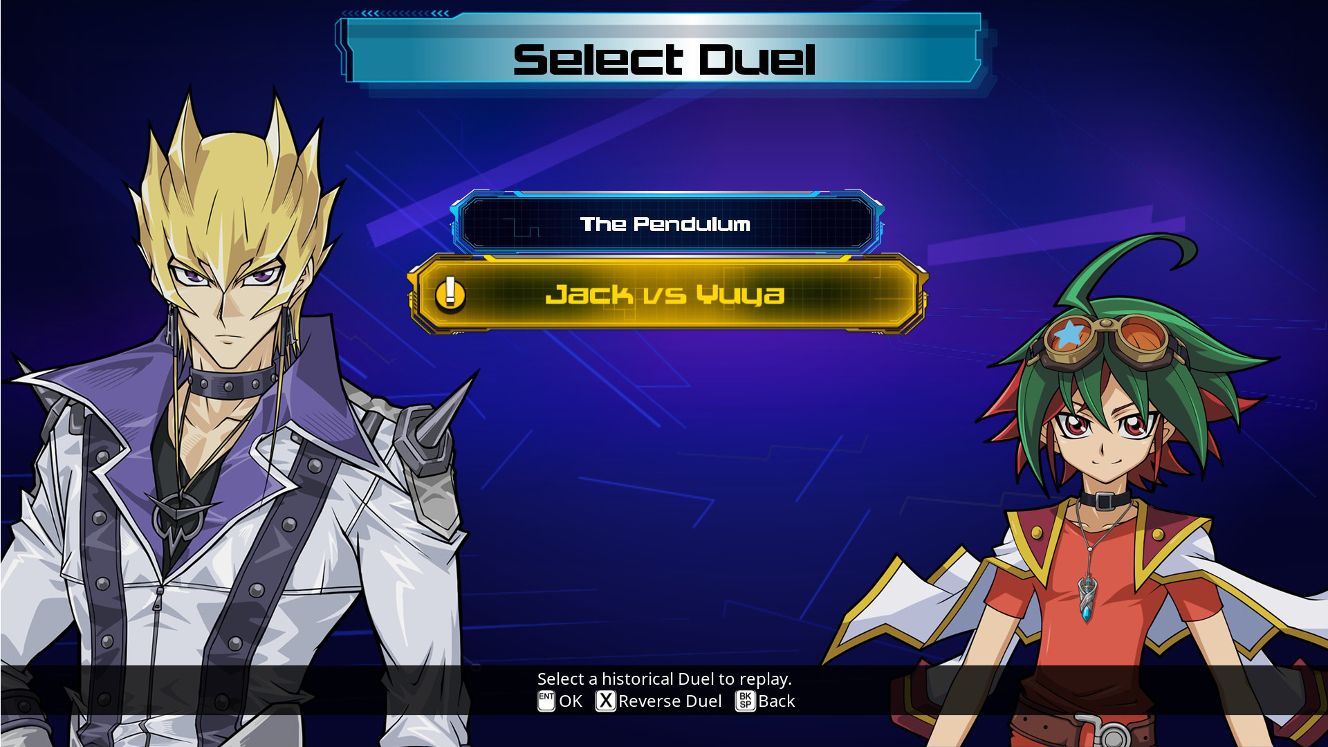 YuGiOh! ARCV Jack Atlas vs Yuya on Steam