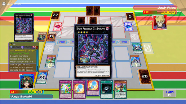 Скриншот из Yu-Gi-Oh! ARC-V: Jack Atlas vs Yuya
