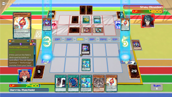Скриншот из Yu-Gi-Oh! ARC-V: Shay vs Dennis
