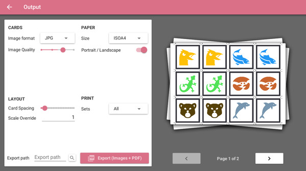Card Creator game for windows Pc 1