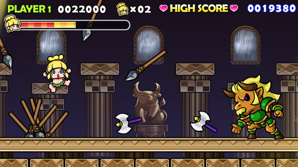 Скриншот из Wonder Boy Returns